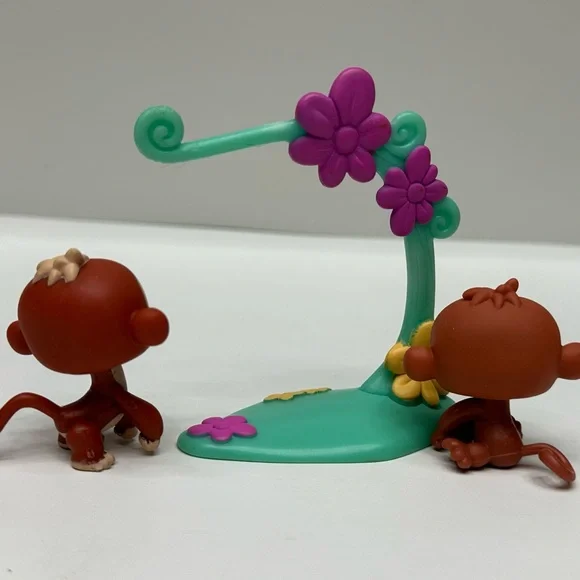 Littlest Pet Shop Monkey set - Picture 3 of 3